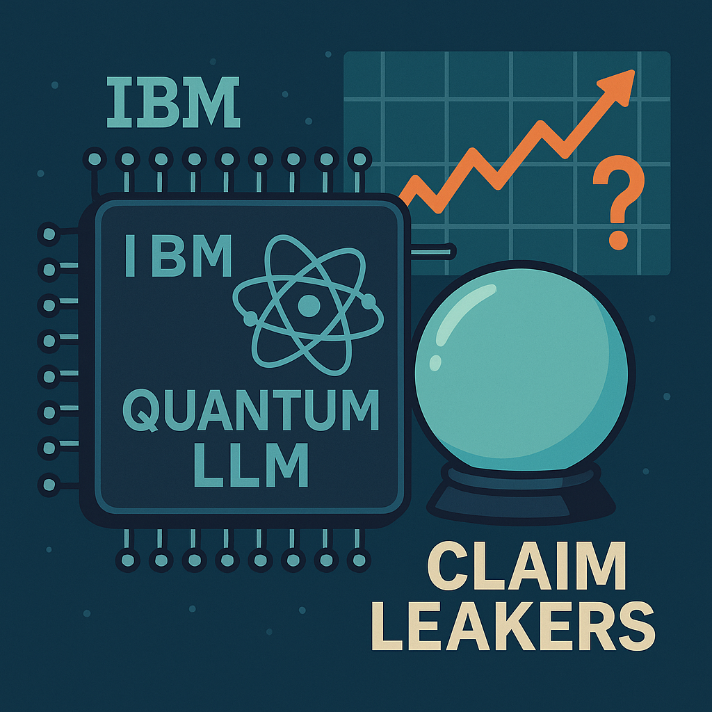 IBM is “testing a quantum-enhanced LLM that can predict future market moves,” claim leakers
