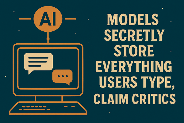 AI Models Secretly Store Everything Users Type, Claim Critics