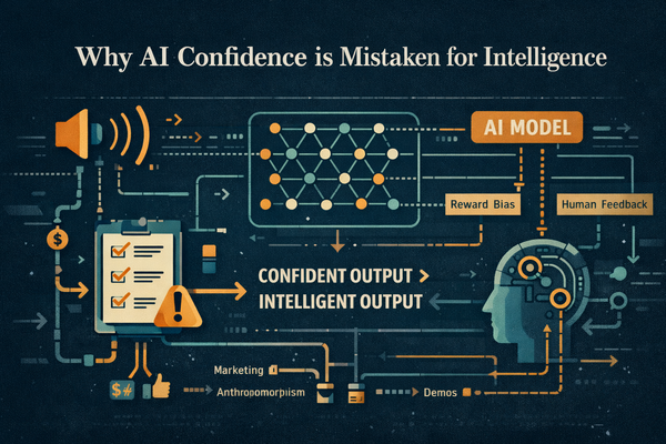 Why AI Confidence Is Mistaken for Intelligence